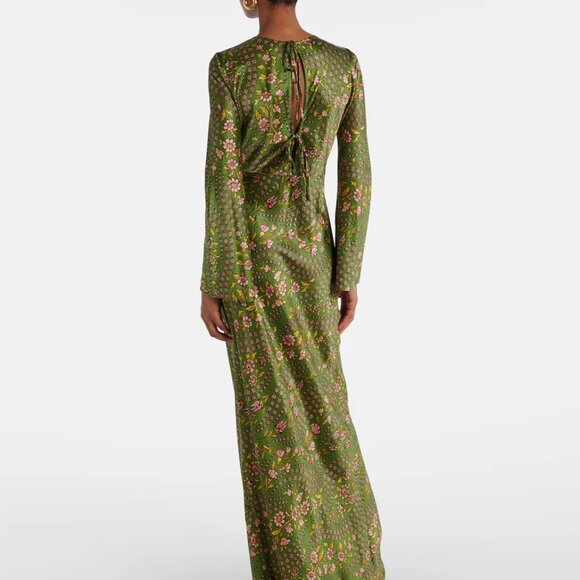 Veronica Beard Gemma floral silk-blend maxi dress - Picture 2 of 15